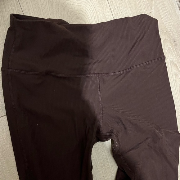 LULULEMON Align High-Rise Ribbed Mini-Flared Pant- 8 - Picture 5 of 7
